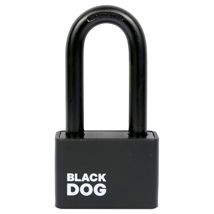 ocelový visací zámek RV.BLACKDOG.50.PL